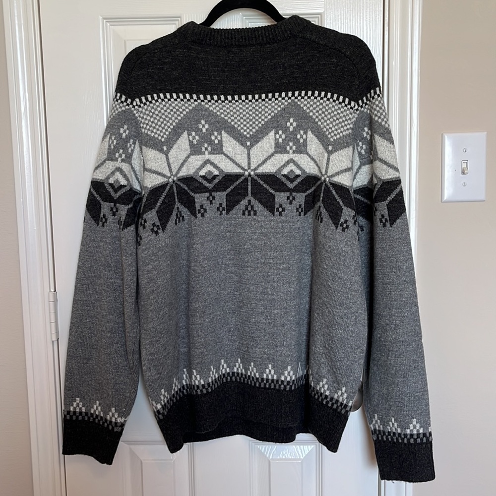 NWT Lands’ End Tundra Fairisle Sweater - Picture 4 of 5